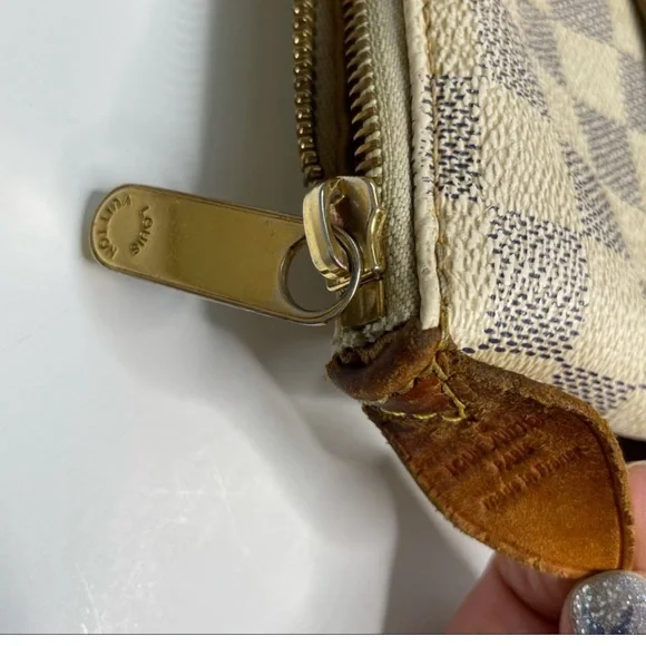 🤩authentic Louis Vuitton Damier Azur Totally tote PM - Picture 11 of 15